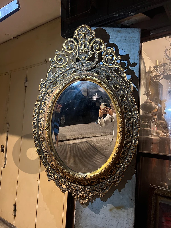 Frensh mirroir antique مراي فرنسية ولا اروع مميزة جداا روعة ورق ذهب