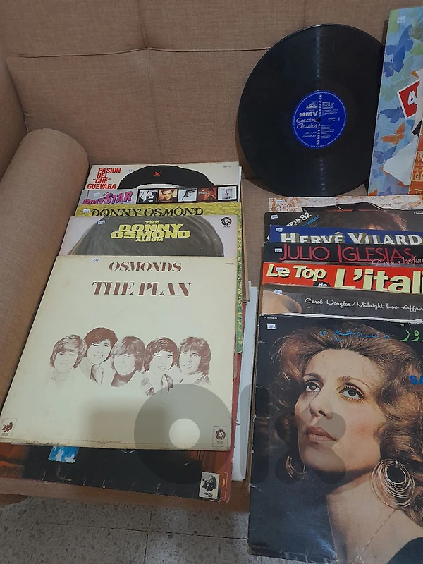 vinyle 33 tours en français et anglais