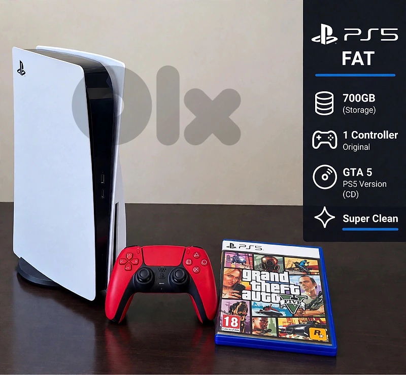 ps5 fat used like new