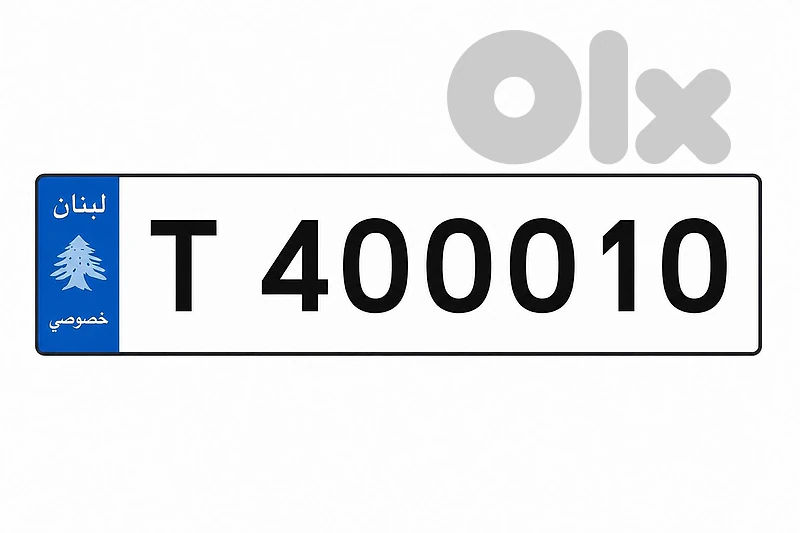 Special 6 Digits Car Plate for sale