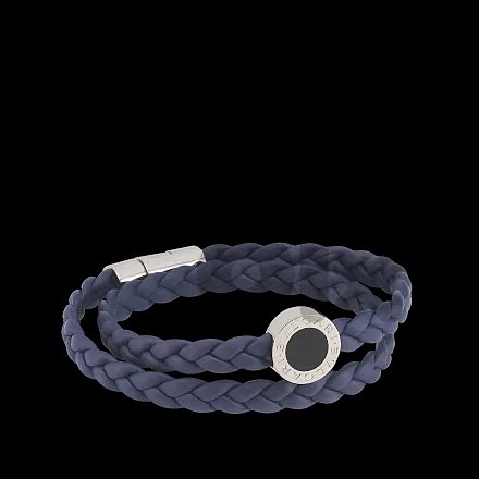 BVLGARI LEATHER BRACELET