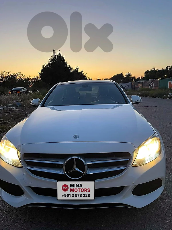 2018 Mercedes-Benz C300 – White – 73k Miles – $20,000