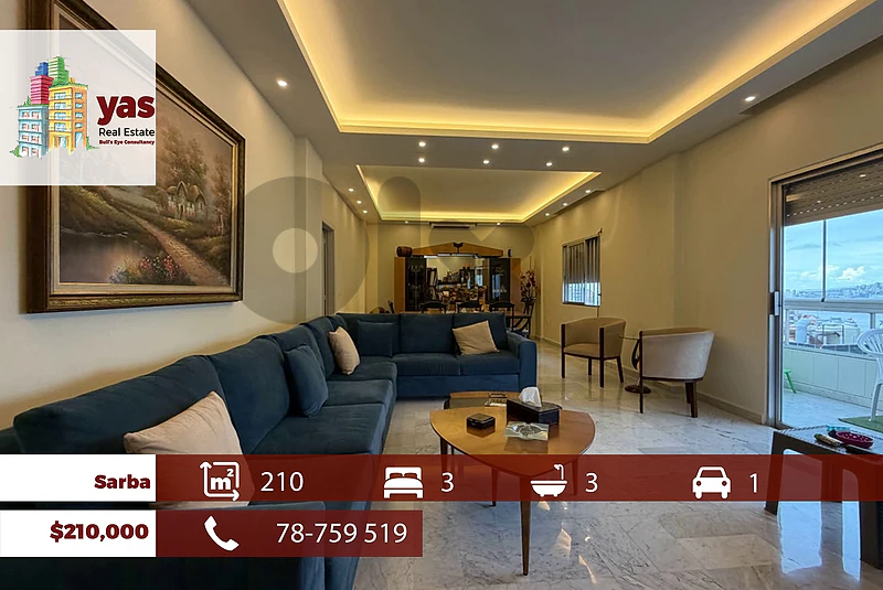 Sarba 210m2 | Decorated Flat | Panoramic Sea View | Catch | EH