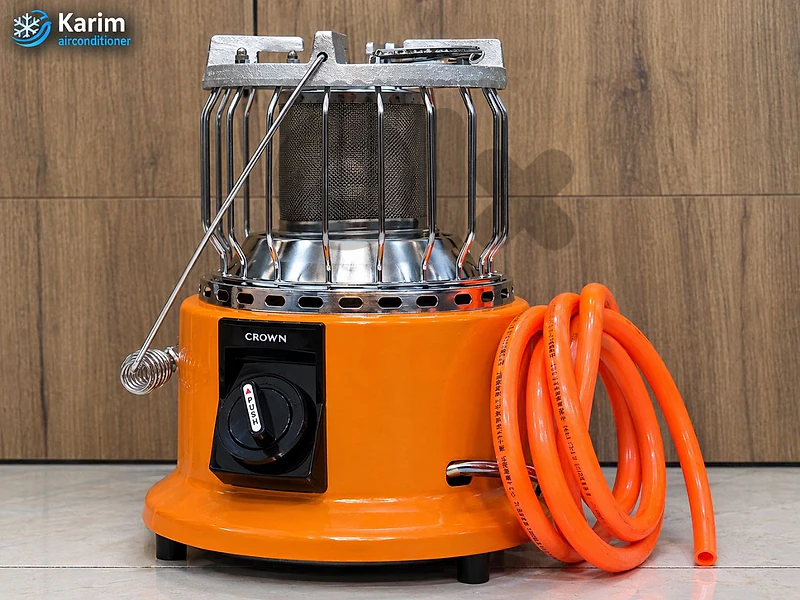CROWN CR-75H | 2 IN 1 GAS HEATER & COOKER
