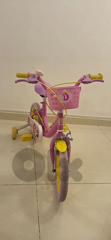 Daiana pink bicycle.