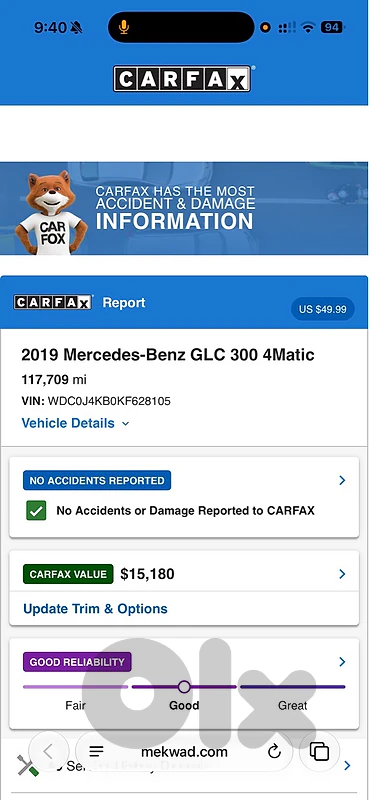 Mercedes GLC-300 Coupe 2019