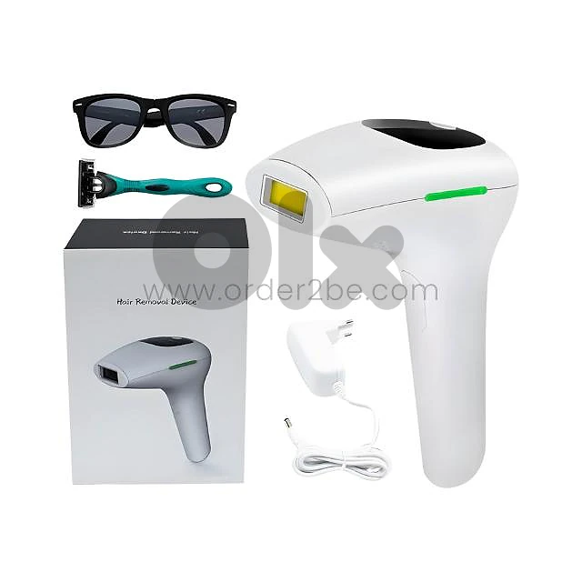 IPL Laser Hair Removal Device – 500K Flashes, Painless At-Home
