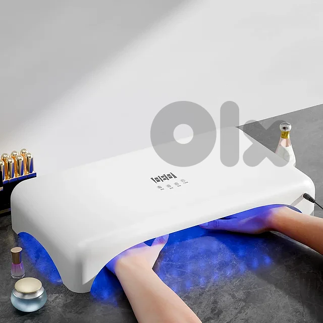 Dual-Hand UV/LED Nail Dryer Lamp — 96 LEDs