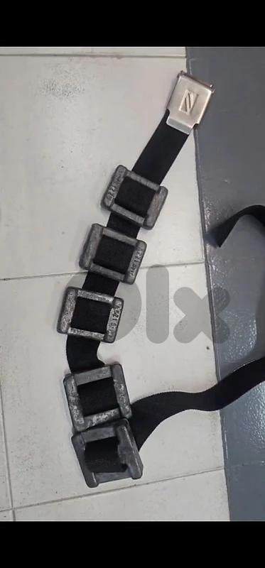 diving weight belt 5 KG  buckle stainless steel whatsapp 70115455