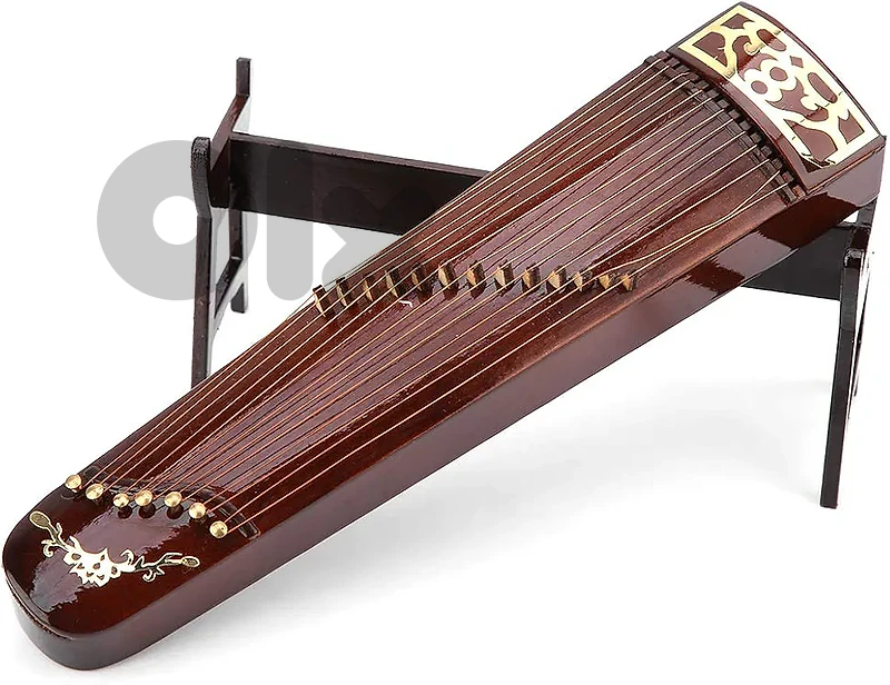 miniature guzheng model/wooden