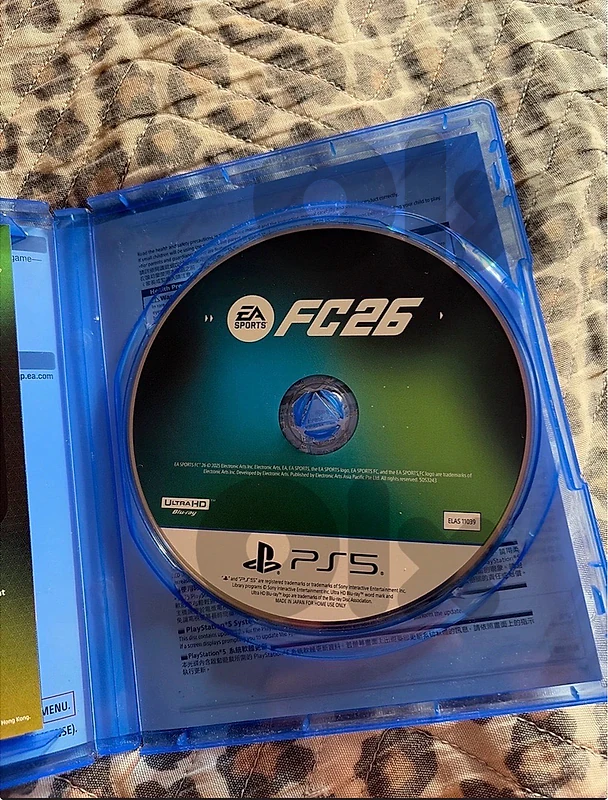 ps5 fc26 arabic edition never used