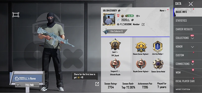 PUBG MOBILE ACCOUNT