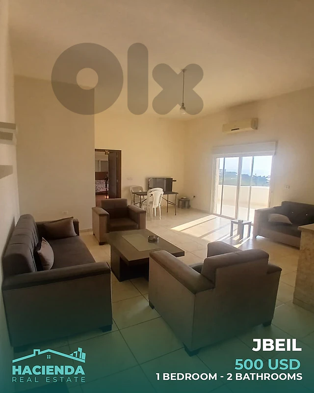 Apartment With Terrace For Rent In Jbeil Town Apartment With Terrace For Rent In Jbeil Town
