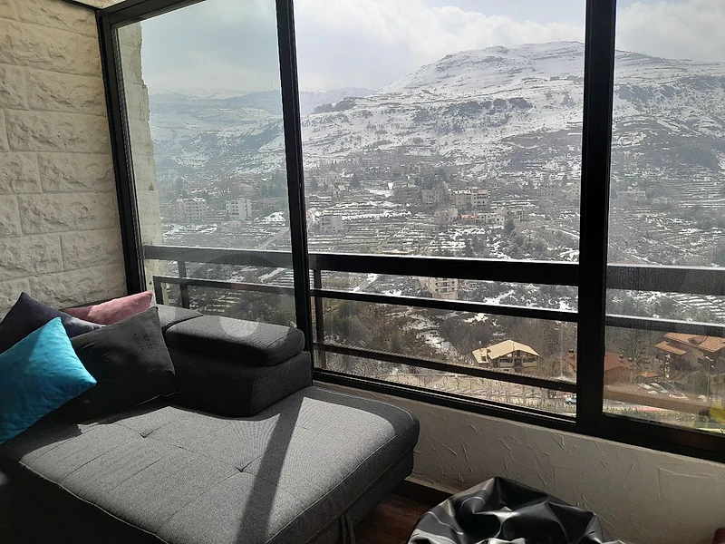 Faraya Duplex rental | Panoramic view - شقة دوبلكس للإيجار في فاريا