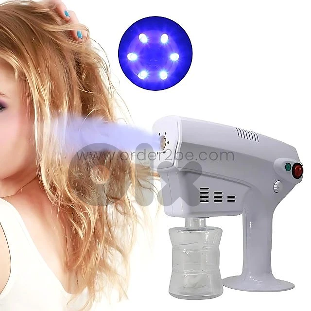 Blue Magic Nano Steam Gun | Revive Dyed & Damaged Hair, Hydrate Skin