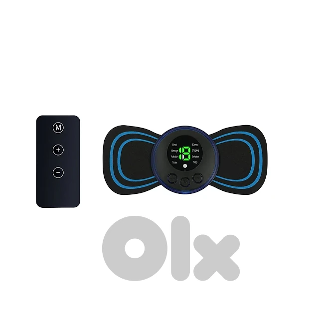 Neck Massager EMS Pad with Remote, 8 Modes, 19 Speeds
