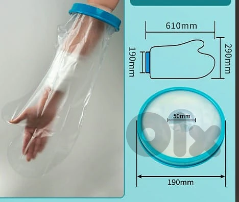 Medical waterproof arm cast cover
