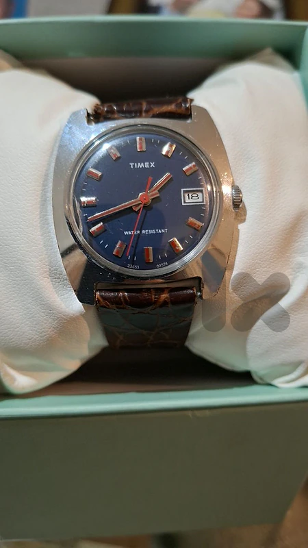 ساعة تايمكس Timex Marlin تعبئة يدوية نادرة - إصدار 1978 - حالة ممتازة»