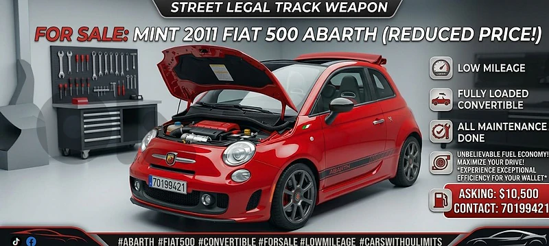 Fiat 500 Abarth 2011