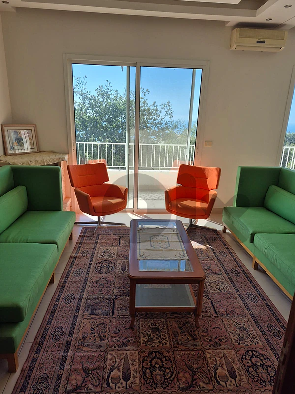 RWK152TF - apartment for rent in Ajaltoun with sea and mountain view
