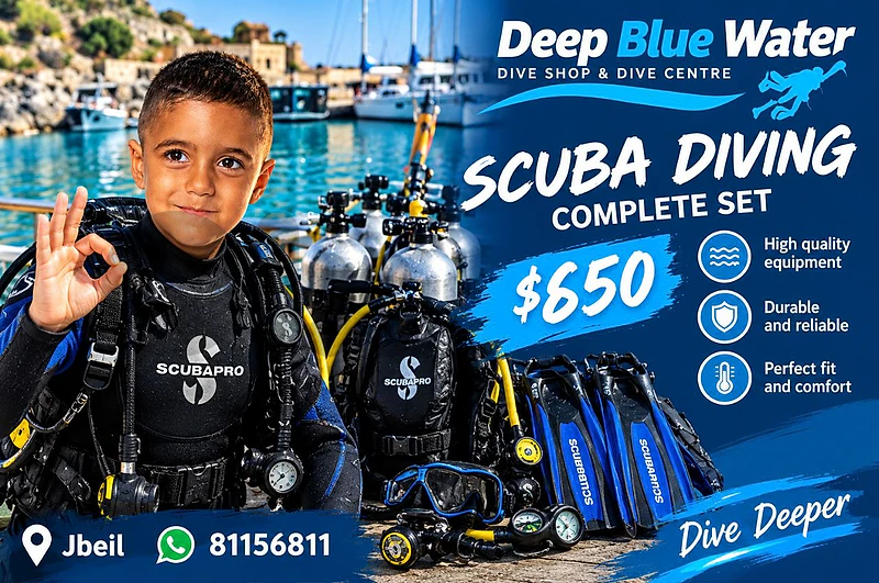full1 scuba equipment 650$