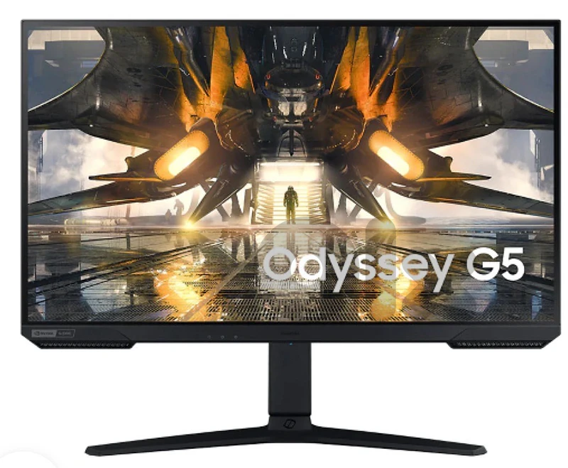 Samsung 27″ Odyssey G5 165Hz  2K Gaming Monitor Flat
