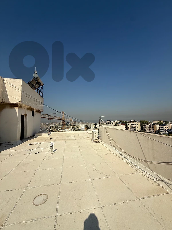 Huge duplex and terrace with open views for rent in Hazmieh, Mar Takla