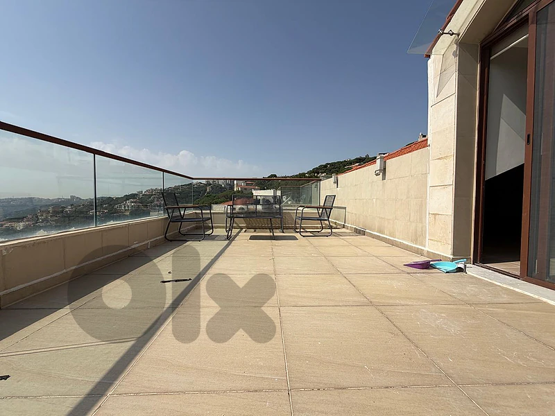 Furnished Roof Apartment with Terrace for Rent in Ouyoun Broummanaشقة Furnished Roof Apartment with Terrace for Rent in Ouyoun Broummanaشقة