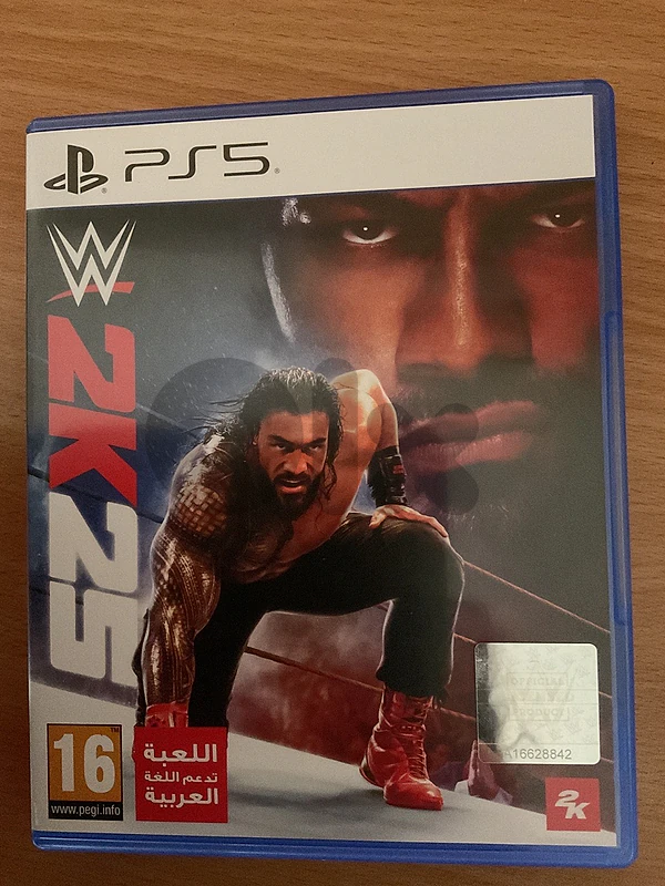 WWE 2k25 arabic edition for only 17$
