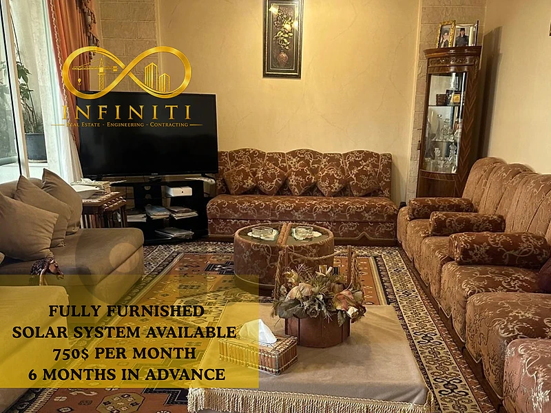 Fully Furnished Apartment in Chouit, Aley | 24/7 Electricity | $750