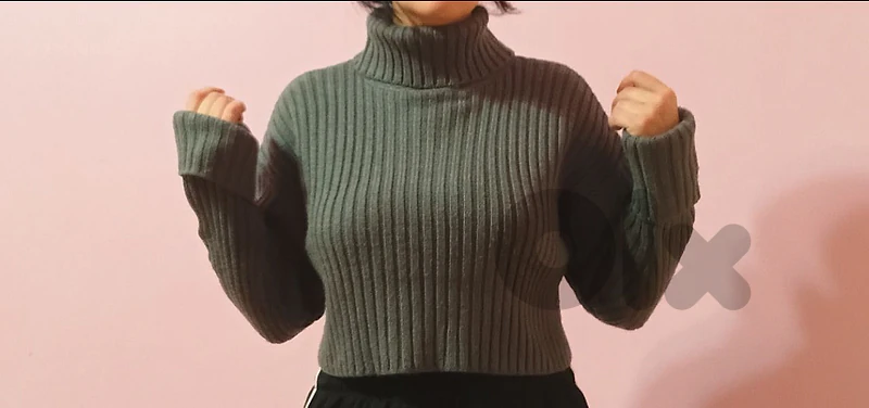 short sweater