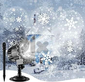 prejector light led snowflake