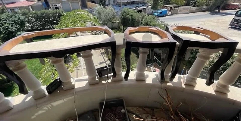 3 solid wooden table legs for 39.99$