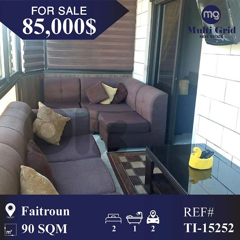 TI-15252 / Apartment for Sale in Faitroun, شقة للبيع في فيترون