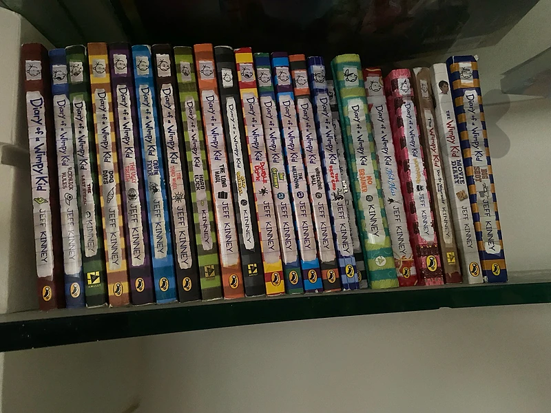 entire wimpy kid collection