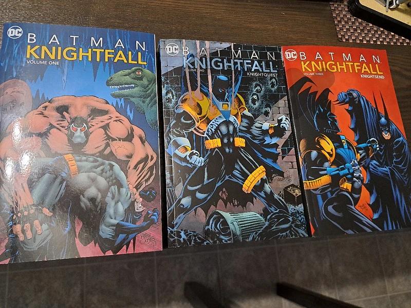 batman comic books knightfall complete collection