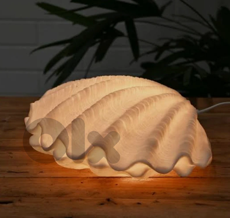 Giant Clam Bone China Ceramic Lampshade