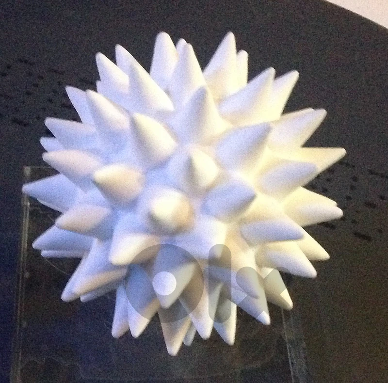 Spiky Urchin/Starburst Fine Bone China Table Ornament