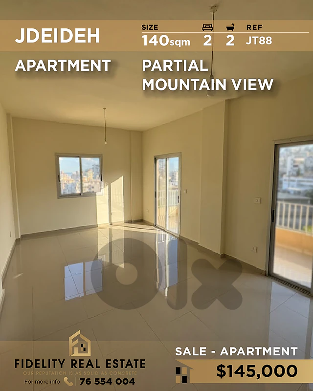 Apartment for sale in Jdeideh JT88 شقة للبيع في الجديدة