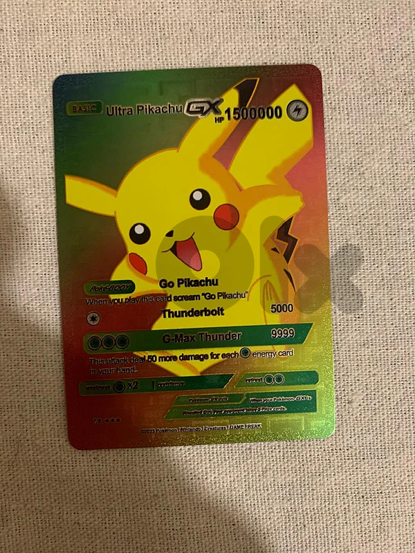 a pokemon  card