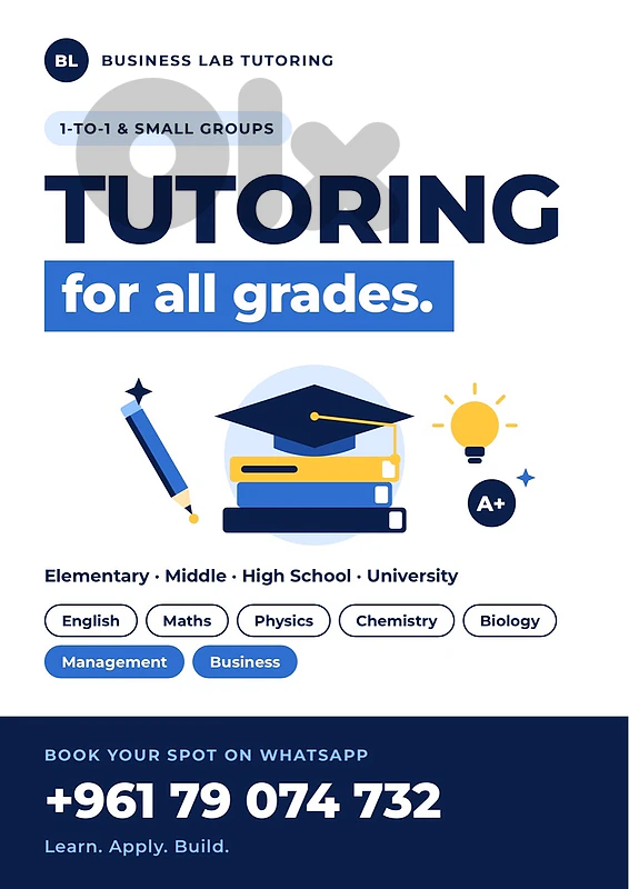 Lebanon tutoring