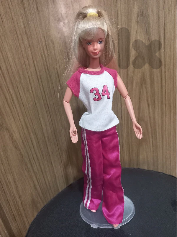 Barbie NBA OREGON TRAIL BLAZERS BASKET Articulated Mattel98 Great doll