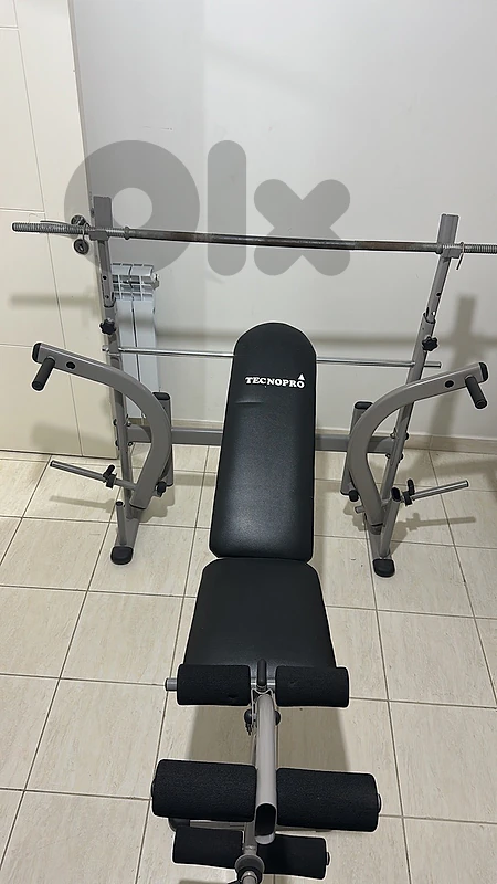 TecnoPro Multi-Function Weight Bench & Home Gym – Almost Brand New