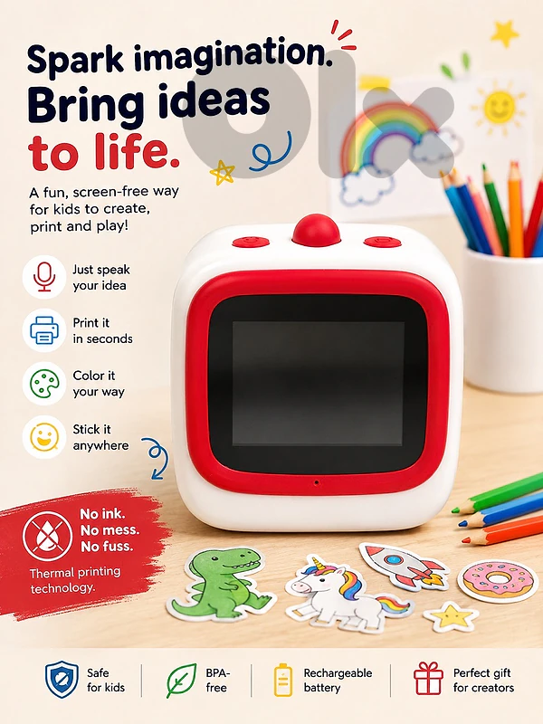 WonderInk sticker printer