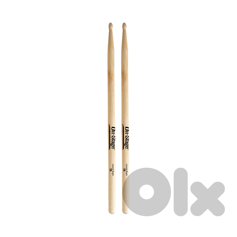 On-Stage MW2B 2B Maple Drum Sticks Wood Tip