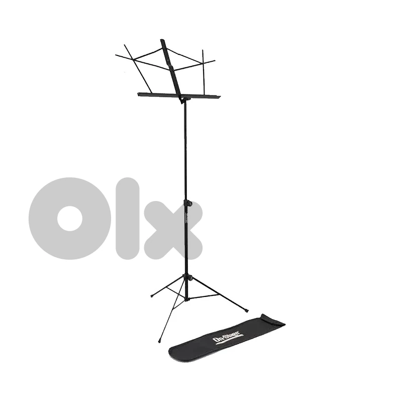 On-Stage SM7122BB Sheet Music Stand with Bag - Black