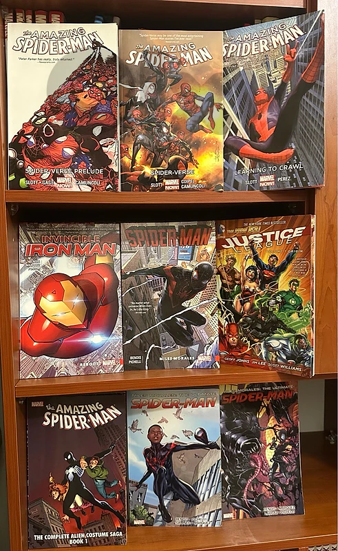 marvel dc comic books