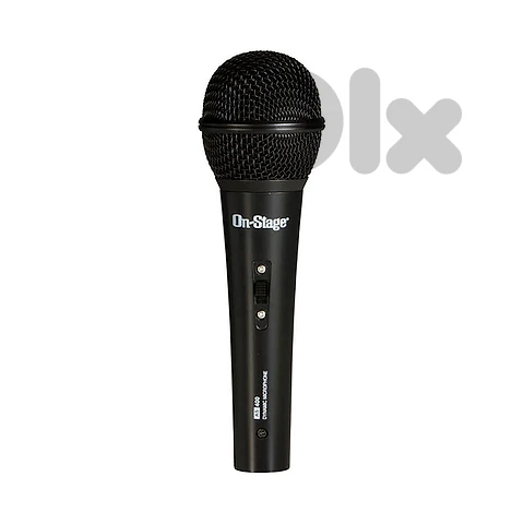 On-Stage AS400 Dynamic Handheld Microphone - Musical Instruments ...