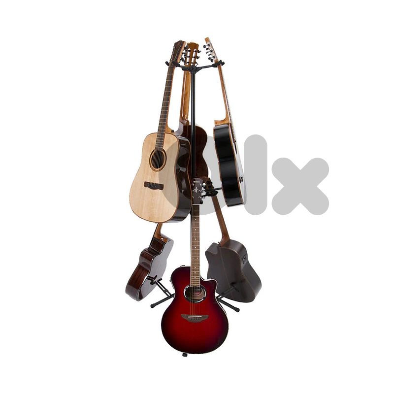 On-Stage GS7652B Six-Guitar Tripod Stand