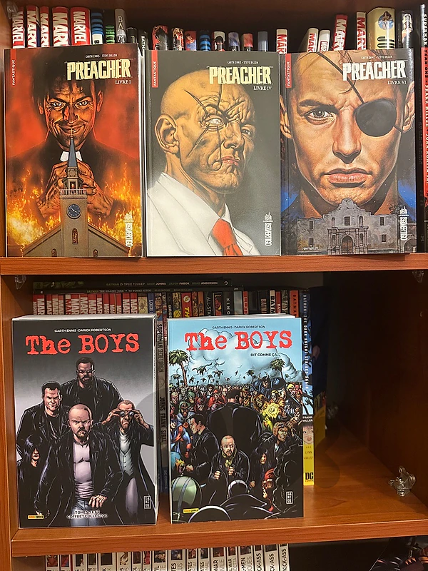 comic books preacher the boys full series